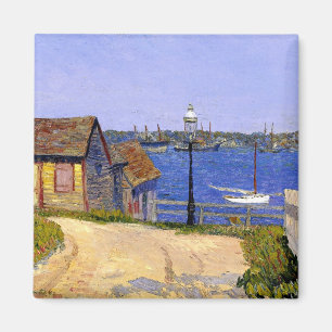 Íman New Castle, New Hampshire, pintura de 1909