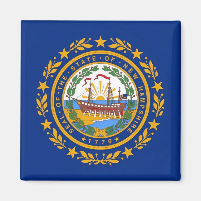 Íman New Hampshire Flag (Frente)