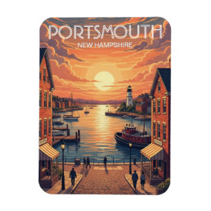 Íman New Hampshire Portsmouth Viagem