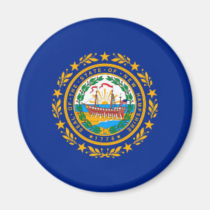Íman New Hampshire State Flag Design
