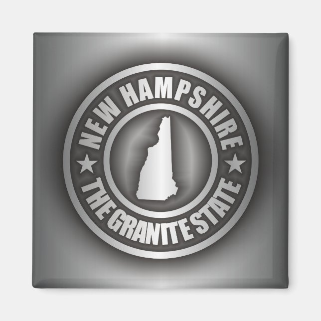Íman "New Hampshire Steel" Magnets (Frente)