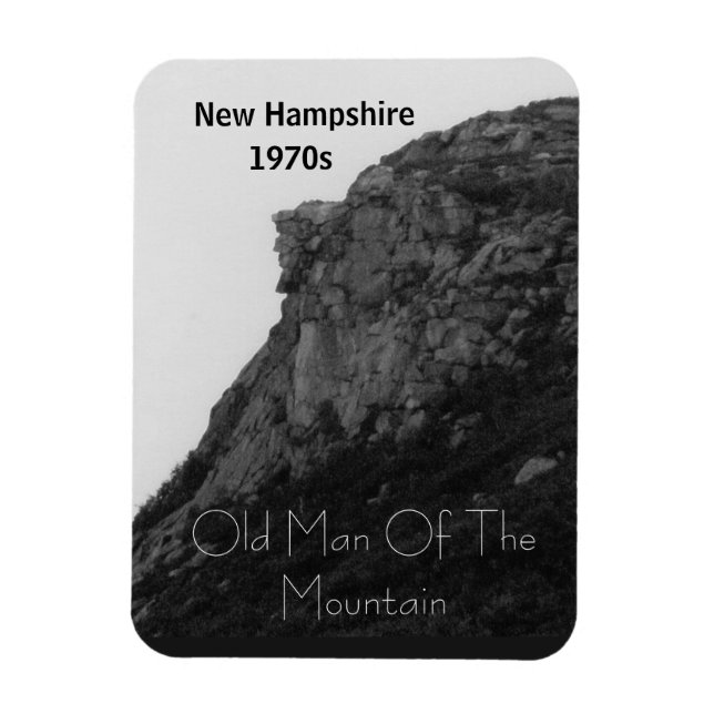 Íman New Hampshire, velho homem da montanha (Vertical)
