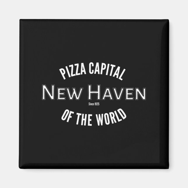 Íman New Haven Zza Catal Of The World Connecticut  (Frente)