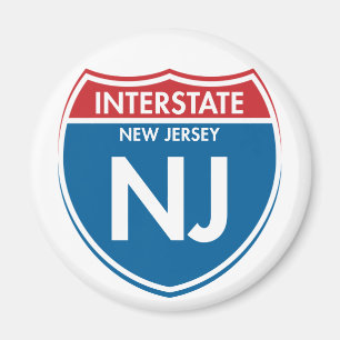 Íman New-jersey de um estado a outro NJ