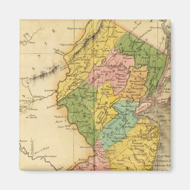 Íman New Jersey EUA (Frente)