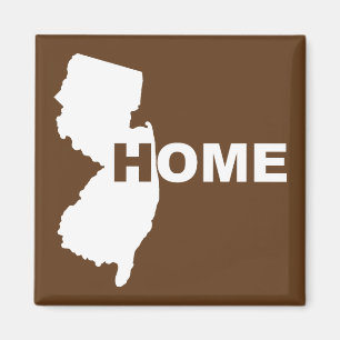 Íman New Jersey Home Longe Da Imã de geladeira Estatal