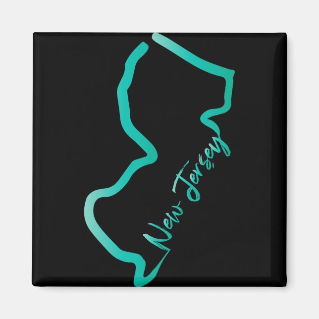 Íman New Jersey Shirt Jersey Graphic Tees For Women. Me (Frente)