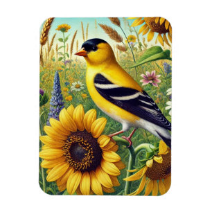 Íman New Jersey State Bird Eastern Goldfinch