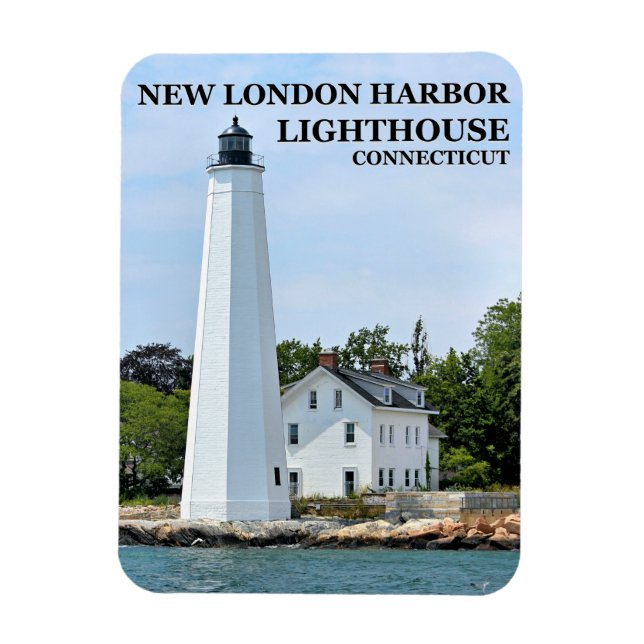 Íman New London Harbor Lighthouse, CT Fotografia Magnet (Vertical)