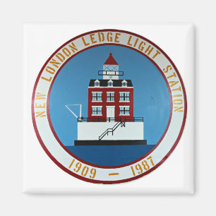 Íman New London Lighthouse, Connecticut Magnet