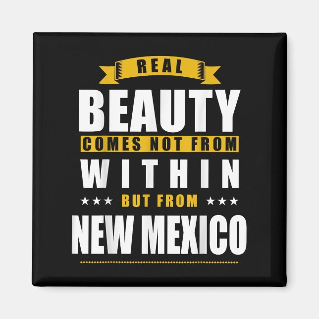 Íman New Mexico - Funny D City Gift  (Frente)