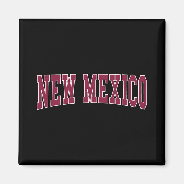 Íman New Mexico - Throwback Design - Clic  (Frente)
