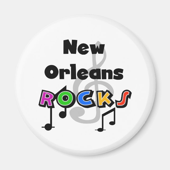 Íman New Orleans Rocks (Frente)