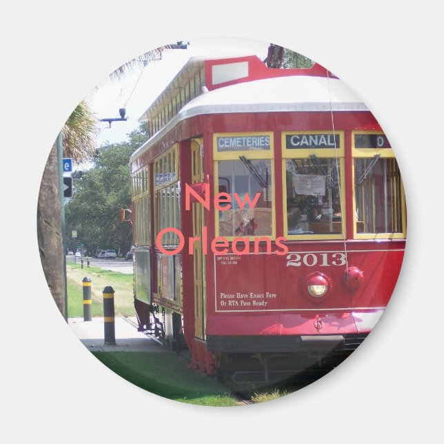 Íman New Orleans Streetcar (Frente)