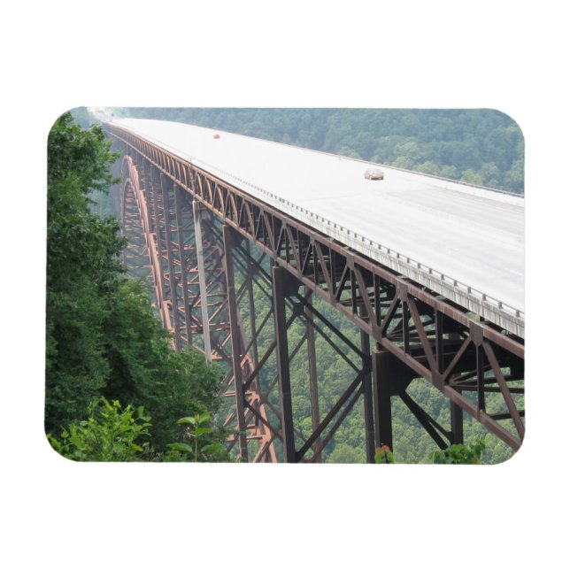 Íman New River Gorge Bridge, West Virginia, Magnet (Horizontal)