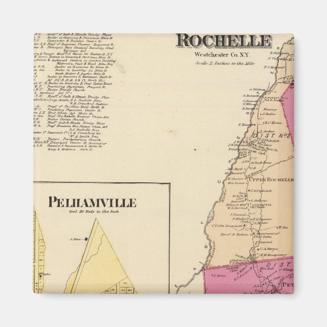 Íman New Rochelle, Town Pelhamville (Frente)