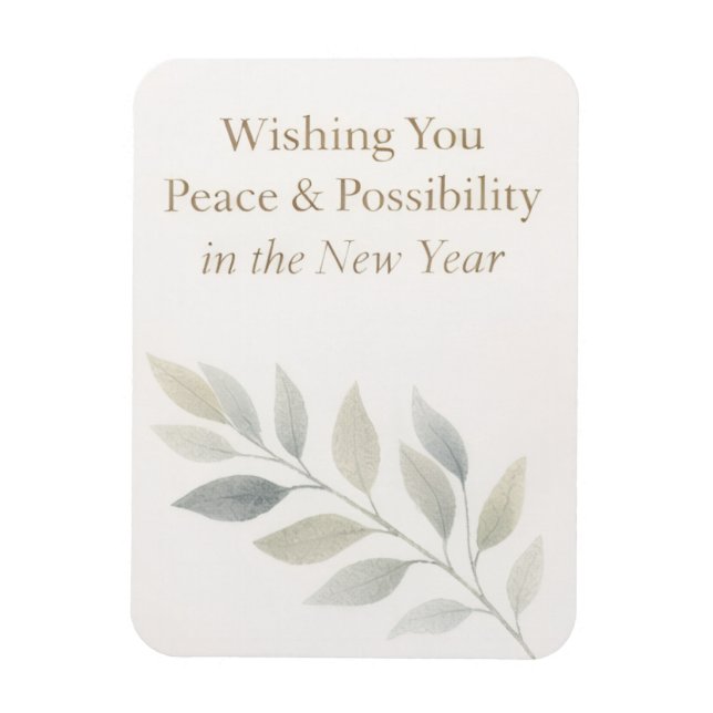 Íman New year calendar  (Vertical)