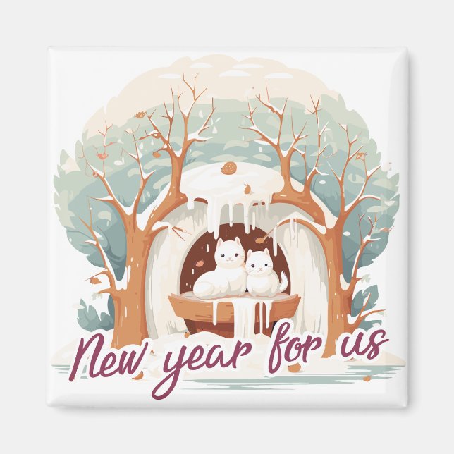 Íman New year for us (Frente)