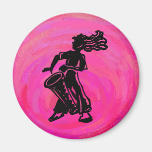 Íman New York Boogie Nights Drum Hot Pink