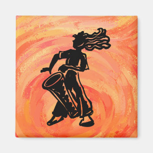 Íman New York Boogie Nights Drum Orange