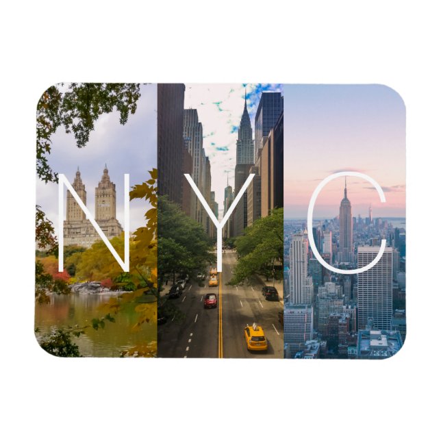 Íman New York Manhattan NYC (Horizontal)