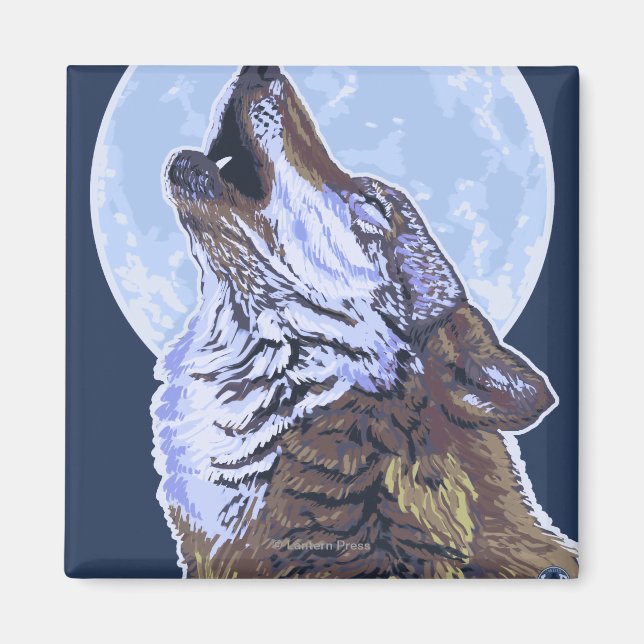 Íman New YorkHowling Wolf (Frente)