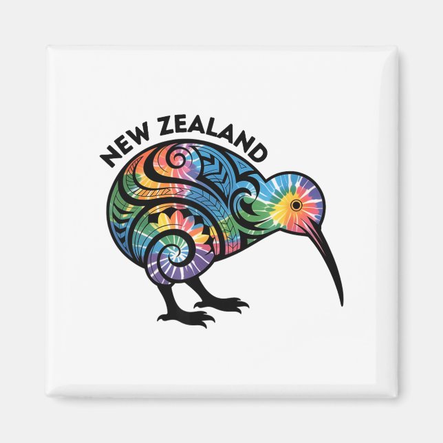 Íman New Zealand Kiwi Bird  (Frente)