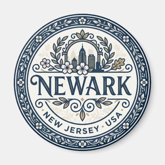 Íman Newark EUA (Frente)