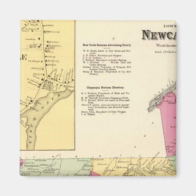 Íman Newcastle, Town (Frente)