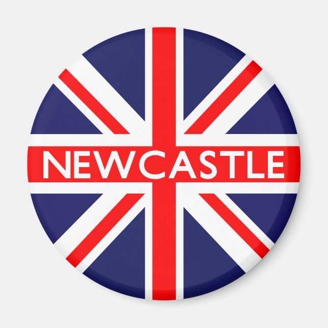 Íman Newcastle UK Flag (Frente)
