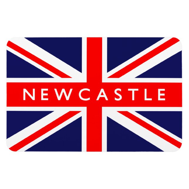 Íman Newcastle UK Flag (Horizontal)