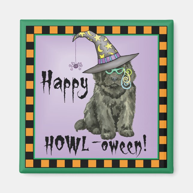 Íman Newfie Witch (Frente)