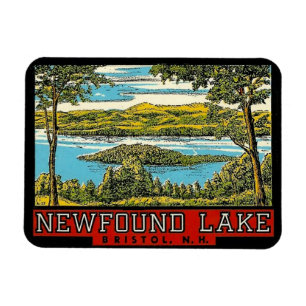 Íman Newfound Lake Bristol New Hampshire Viagem Magnet