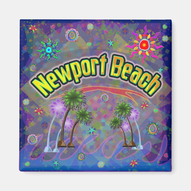 Íman Newport Beach Noble Voyage Magnet (Frente)