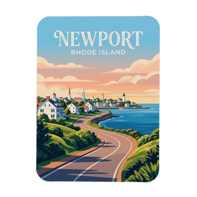 Íman Newport Rhode Island (Vertical)