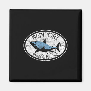 Íman Newport Rhode Island Pescaria Tubarão Peixe Praia