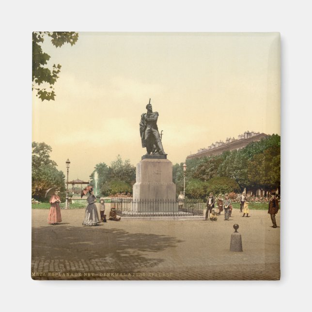 Íman Ney's Memorial, Metz, Alemanha (Frente)