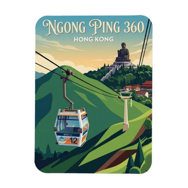 Íman Ngong Ping 360 Hong Kong (Vertical)