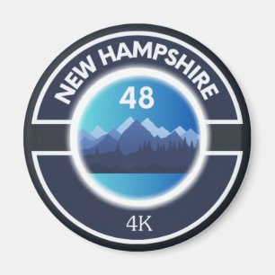 Íman NH48 Magnet (New Hampshire 4000 Footers)