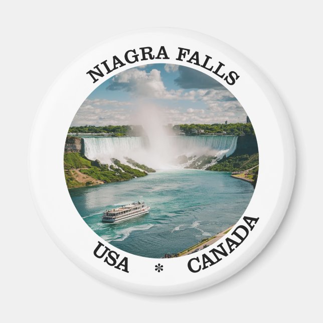 Íman Niagara cai (Frente)