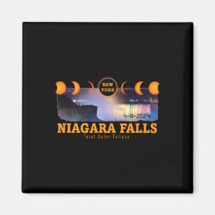 Íman Niagara Cai Em Nova York Total Eclipse Solar Souve