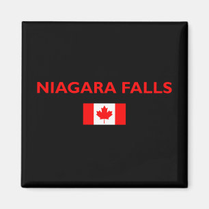 Íman Niágara Cai no Canadá - Sinalizador canadense - 