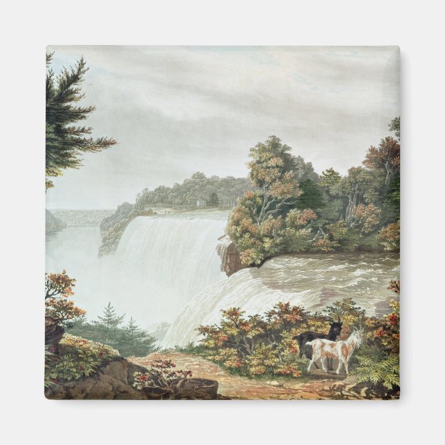 Íman Niagara Falls, da Ilha de Goat (Frente)