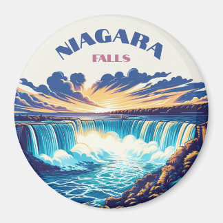 Íman "Niagara Falls - Imã de geladeira de abertura dos