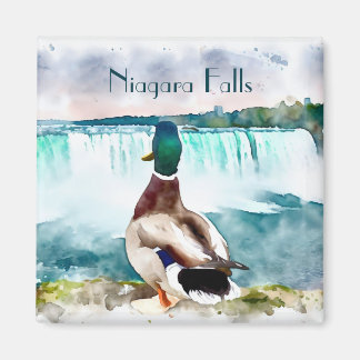 Íman Niagara Falls Mallard Duck Souvenir