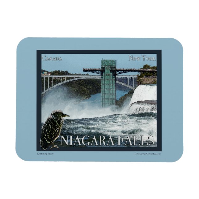 Íman Niagara Falls Poster (Horizontal)