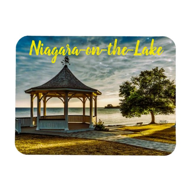 Íman Niagara-on-the-Lake Canada estilizado (Horizontal)
