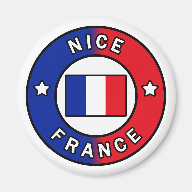 Íman Nice França (Frente)
