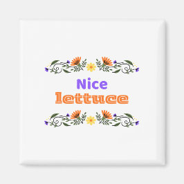 Íman Nice Lettuce Best Chirps Hockey Magnet