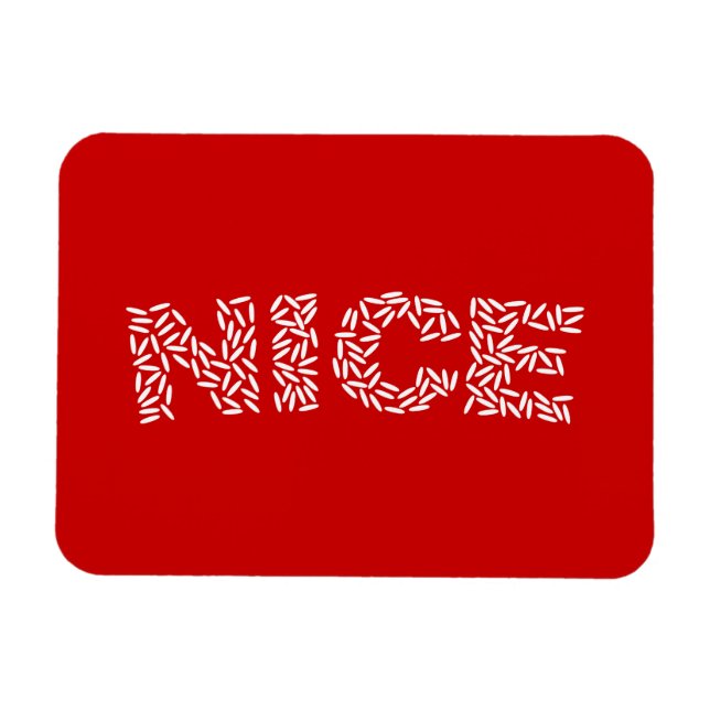 Íman Nice Rice (Horizontal)